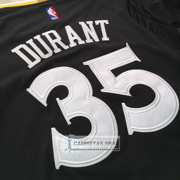 Camiseta Autentico Manga Corta Warriors Duarant Negro